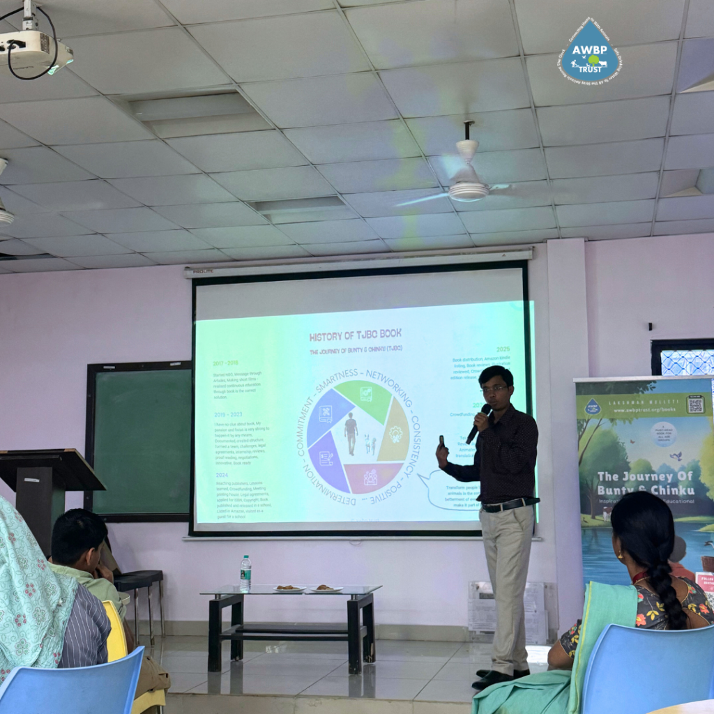 Be The Author Of Change Session At BVRIT Hyderabad College